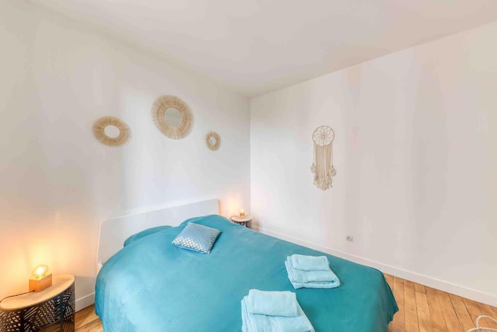 Appartement Cosy Au Calme, Proche De Paris Et Du Rer B Gentilly Kültér fotó