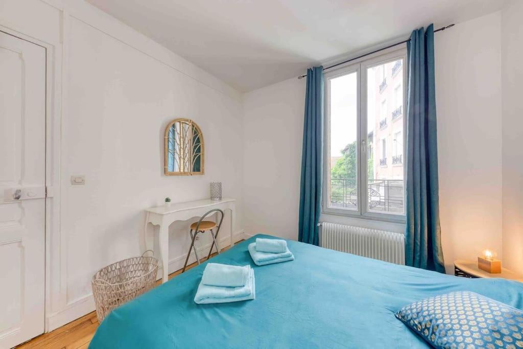 Appartement Cosy Au Calme, Proche De Paris Et Du Rer B Gentilly Kültér fotó